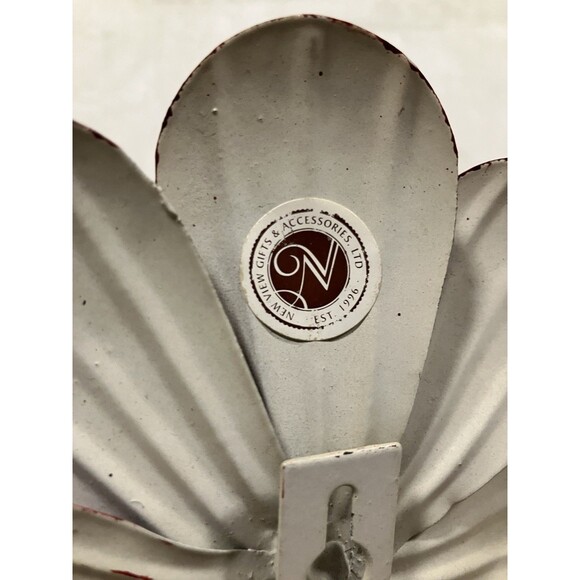 Metal Daisy Floral Bathroom Wall Hook Boho Flower Cottage Core Farmhouse - Picture 5 of 6